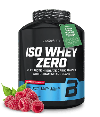 BioTech Iso Whey Zero 2270 g raspberry