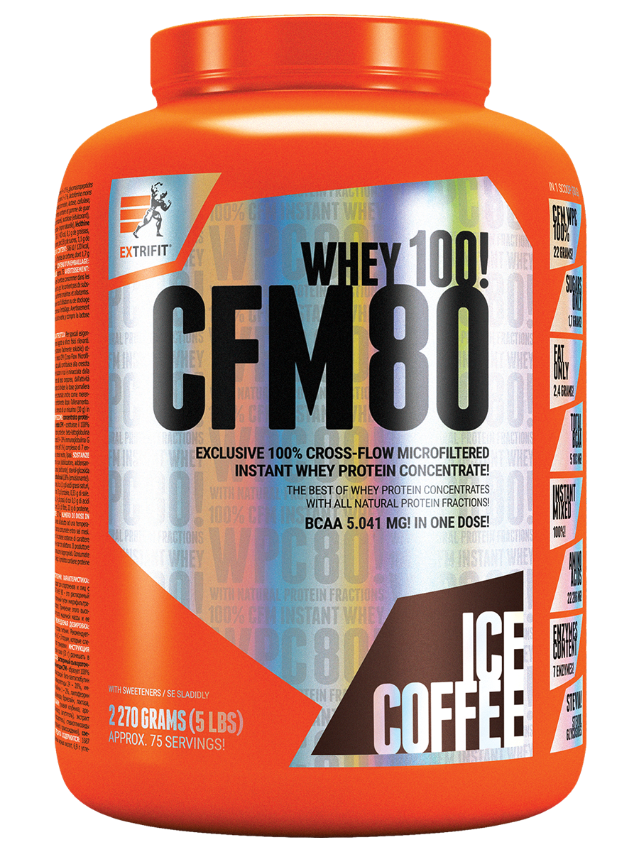 Extrifit CFM Instant Whey 80 2270 g ice coffee