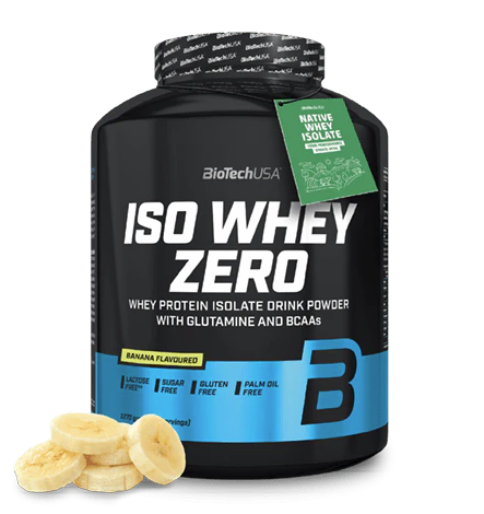 BioTech Iso Whey Zero 2270 g banana