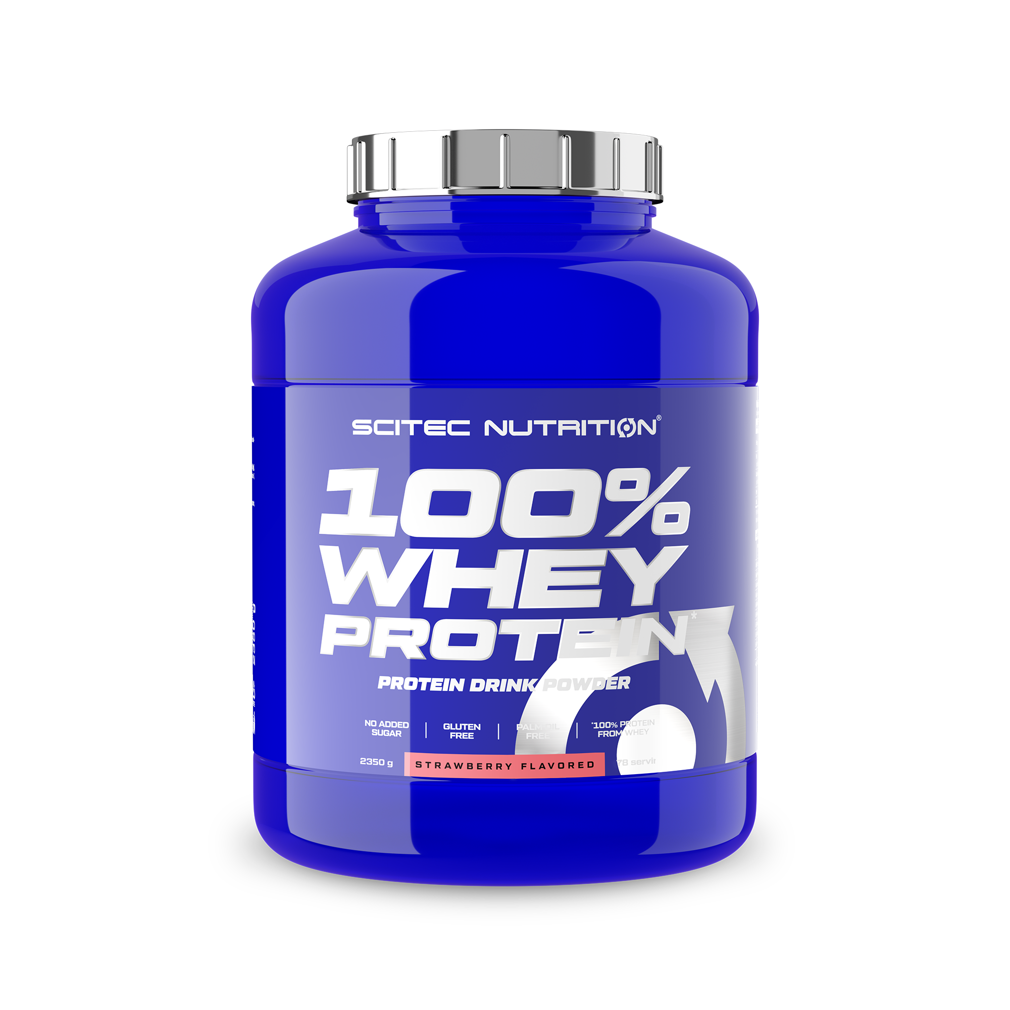Scitec Nutrition 100% Whey Protein 2350 g strawberry