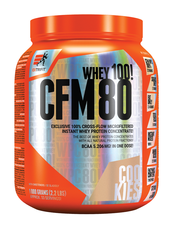 Extrifit CFM Instant Whey 80 1000 g cookies cream