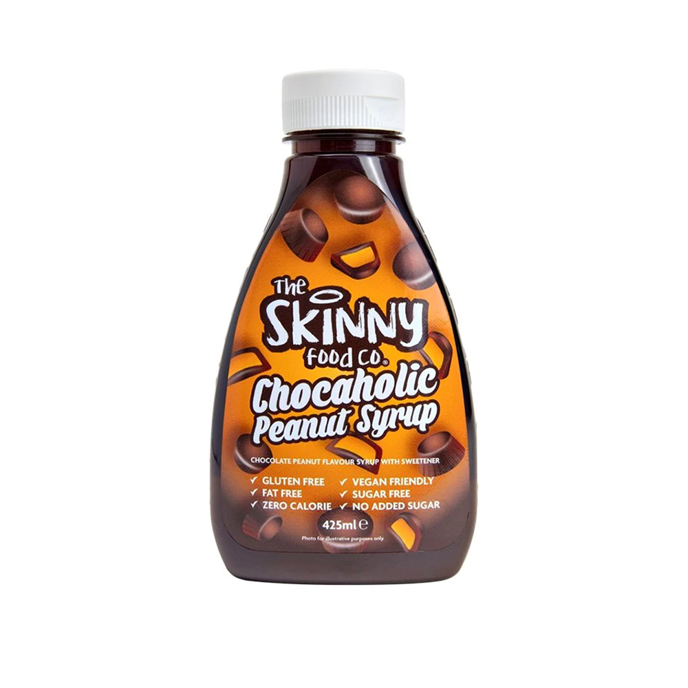 Skinny Chocaholic Syrup 425 g peanut