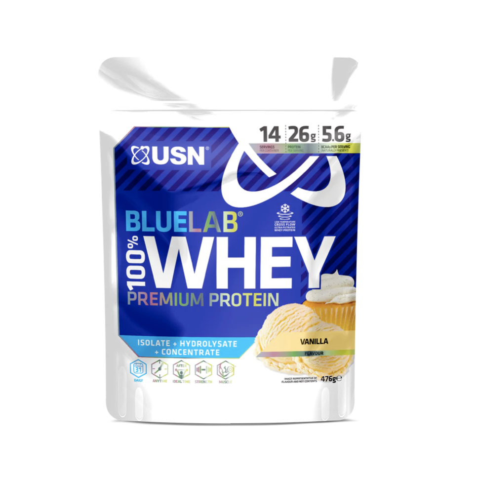 USN Bluelab 100% Whey Protein Premium 476 g vanilla
