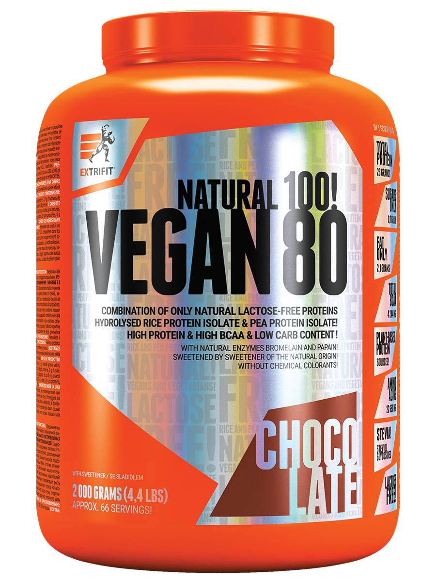Extrifit Vegan 80 2000 g chocolate