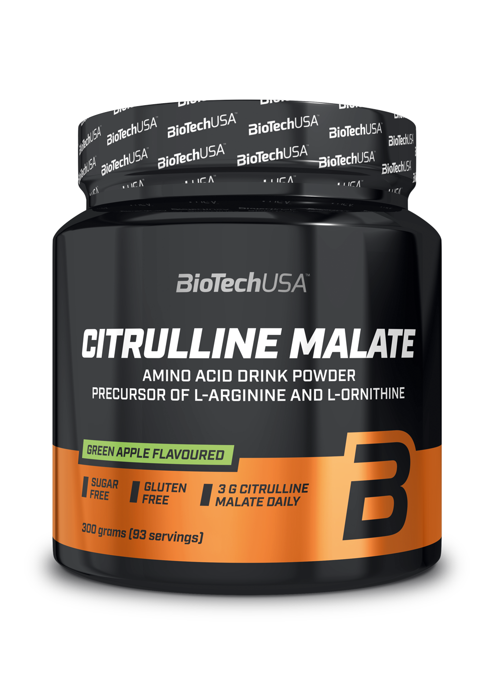 BioTech Citrulline Malate 300 g green apple
