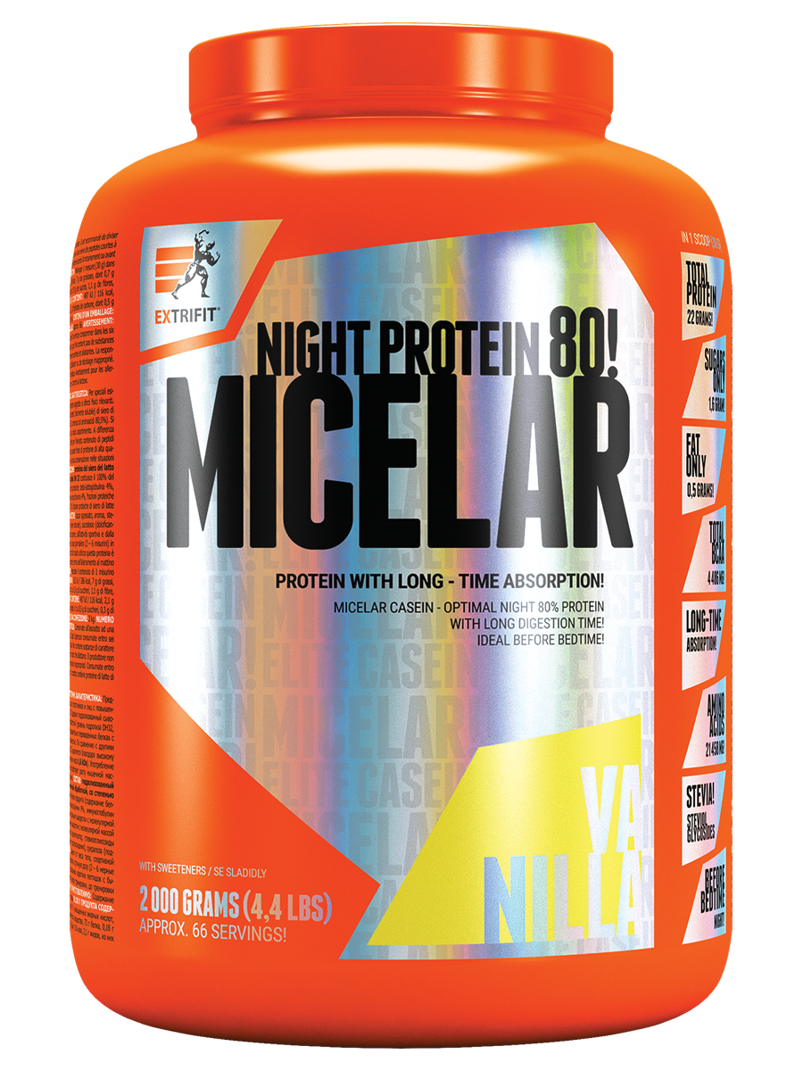 Extrifit Micelar Casein 2000 g vanilla