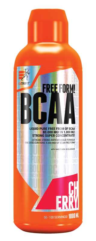 Extrifit BCAA 80000 Liquid 1000 ml cherry