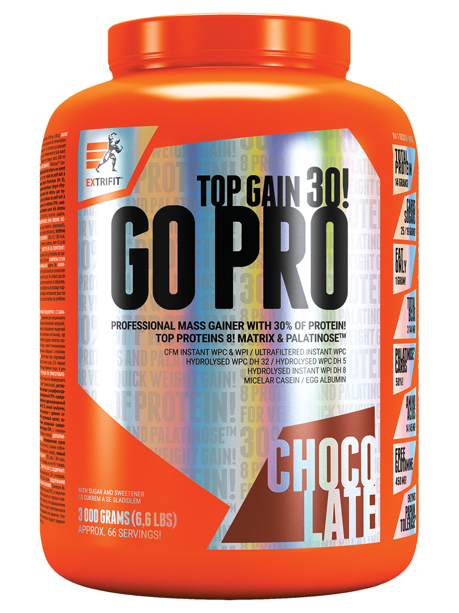 Extrifit Go Pro 30 3000 g chocolate