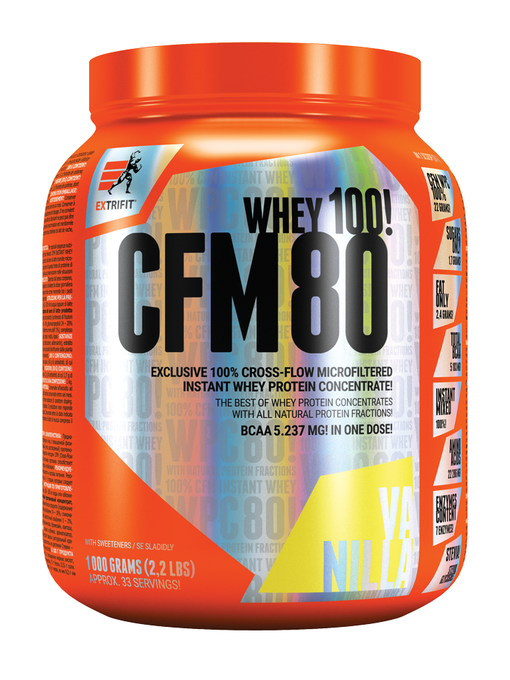 Extrifit CFM Instant Whey 80 1000 g vanilla