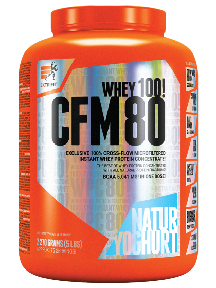 Extrifit CFM Instant Whey 80 2270 g natur yoghurt