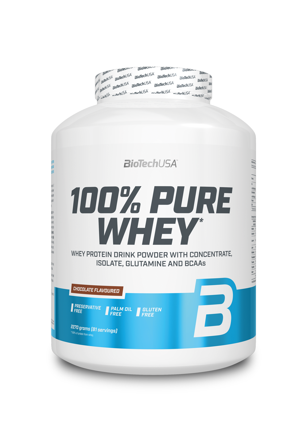 BioTech 100% Pure Whey 2270 g biscuit