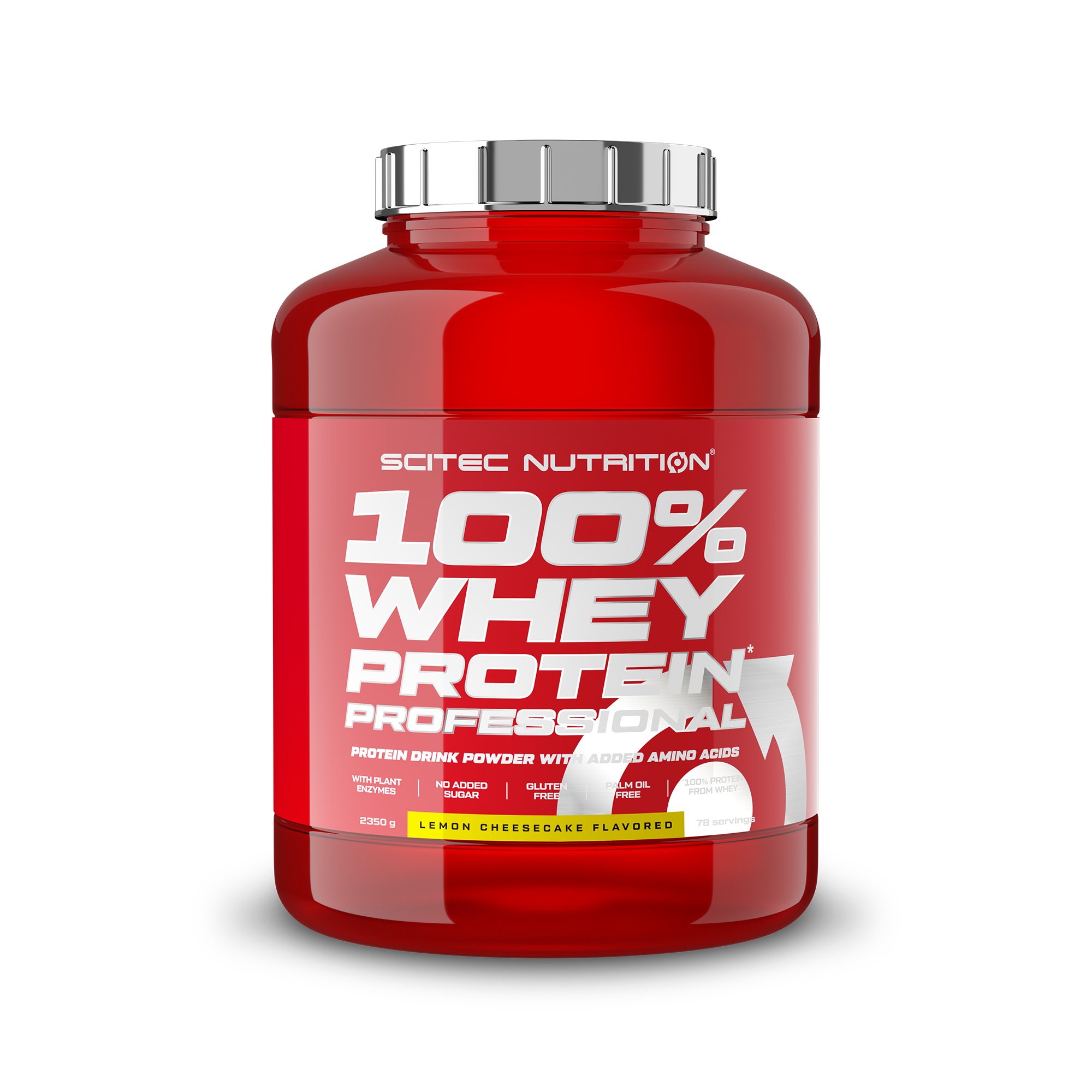 Scitec Nutrition 100% Whey Protein Professional 2350 g lemon cheesecake