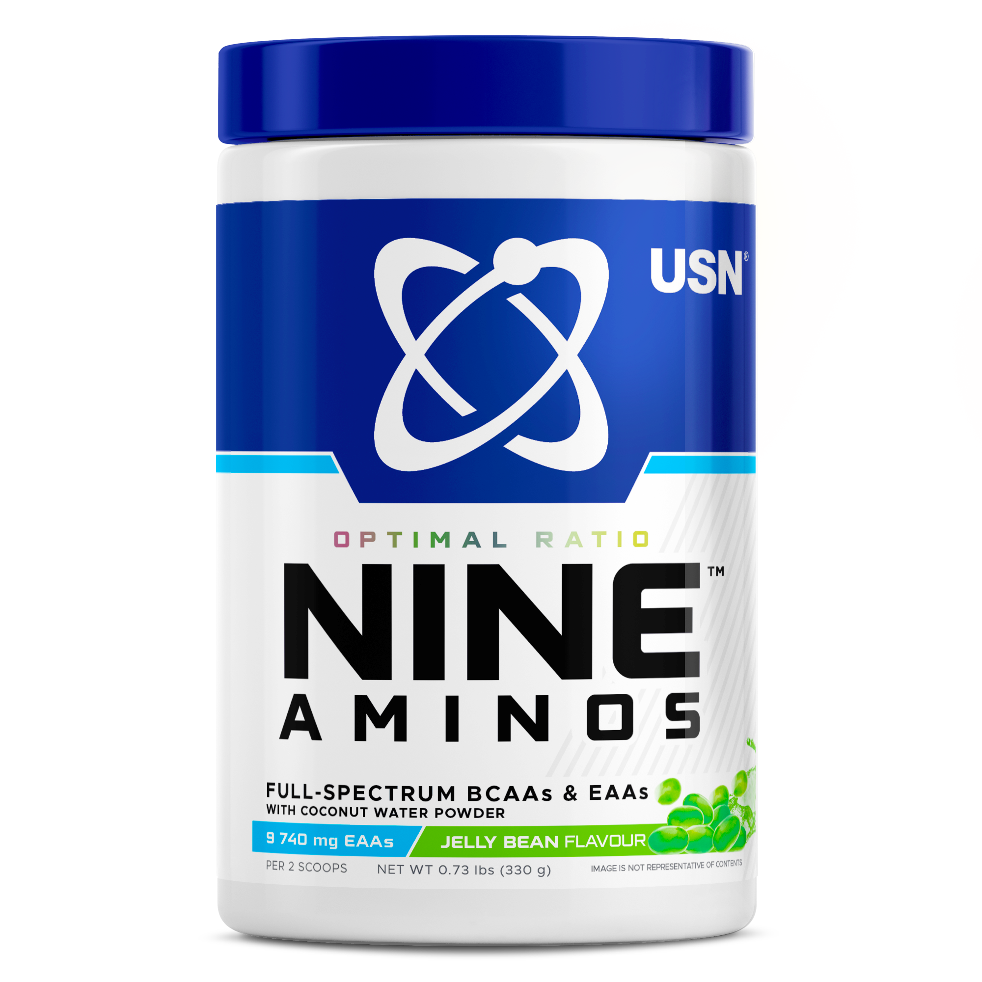USN Nine Aminos 330 g jelly bean
