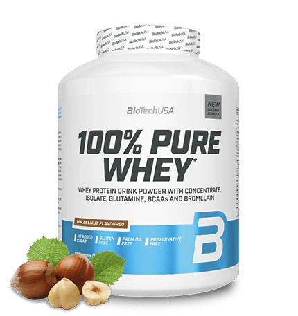 BioTech 100% Pure Whey 2270 g hazelnut