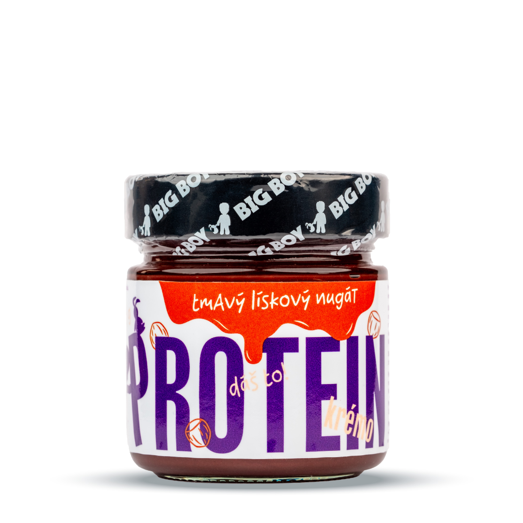 Big Boy Protein Krémo tmavý lískový nugát 220 g