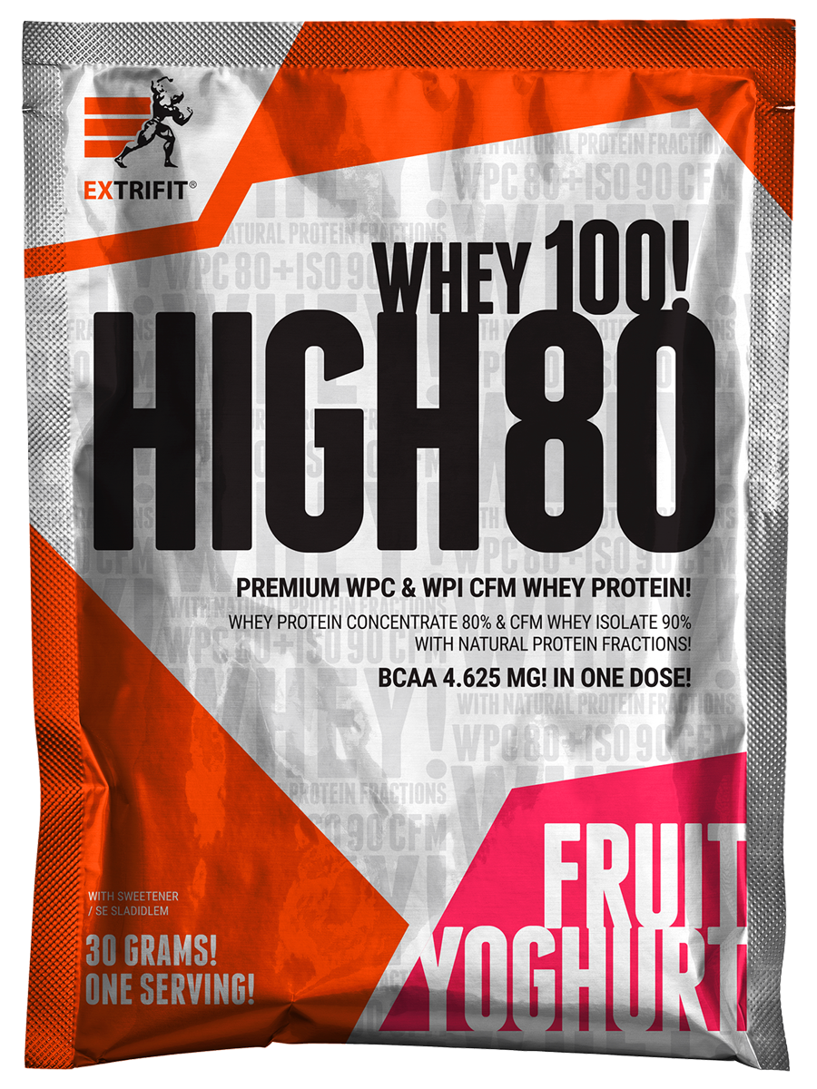 Extrifit High Whey 80 30 g fruit yoghurt