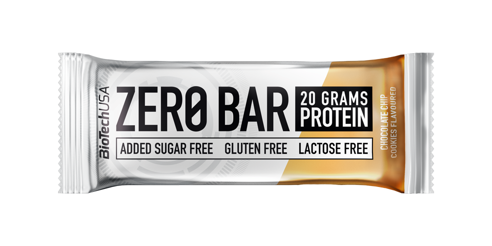 BioTech Zero Bar 50 g chocolate chip cookies