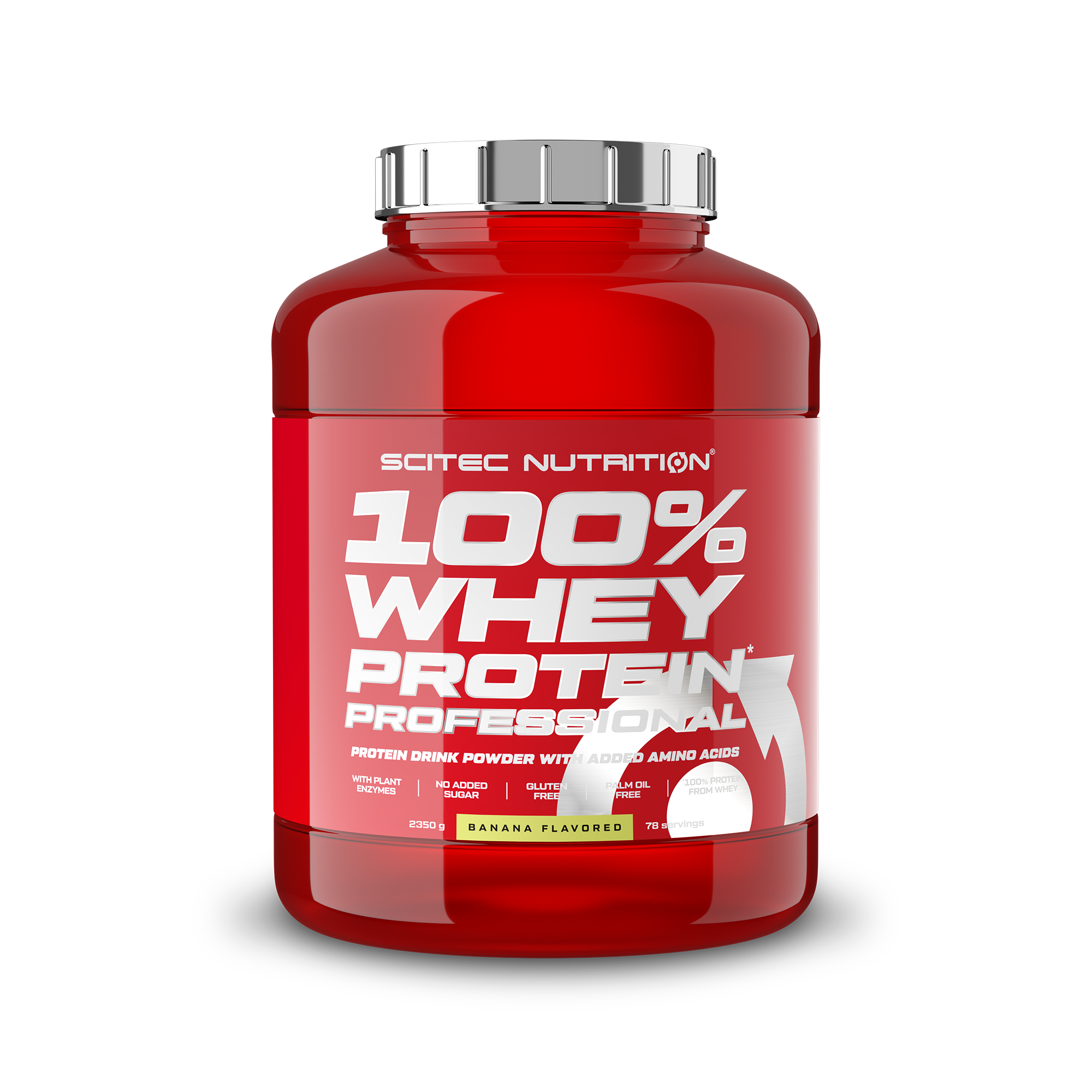 Scitec Nutrition 100% Whey Protein Professional 2350 g banana
