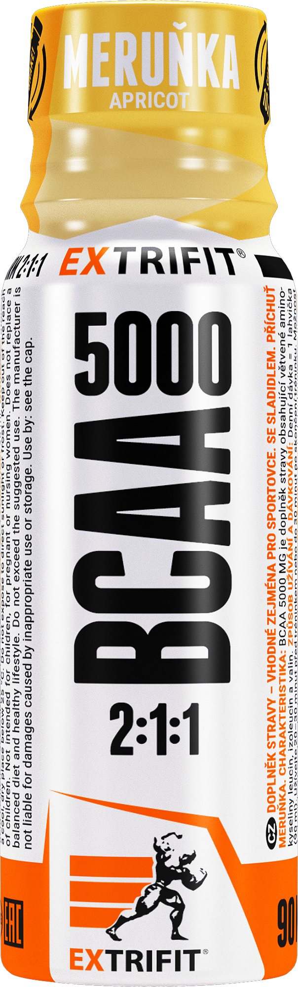 Extrifit BCAA 5000 2:1:1 Shot 90 ml apricot