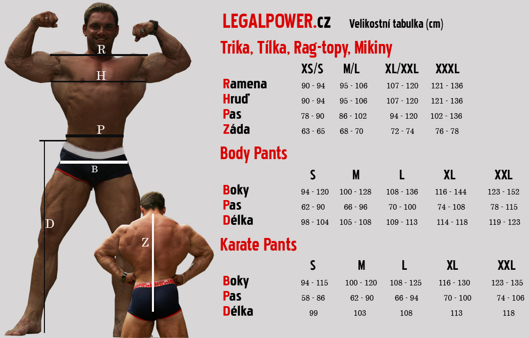 Legal Power Šortky 6404-405/864 černá M