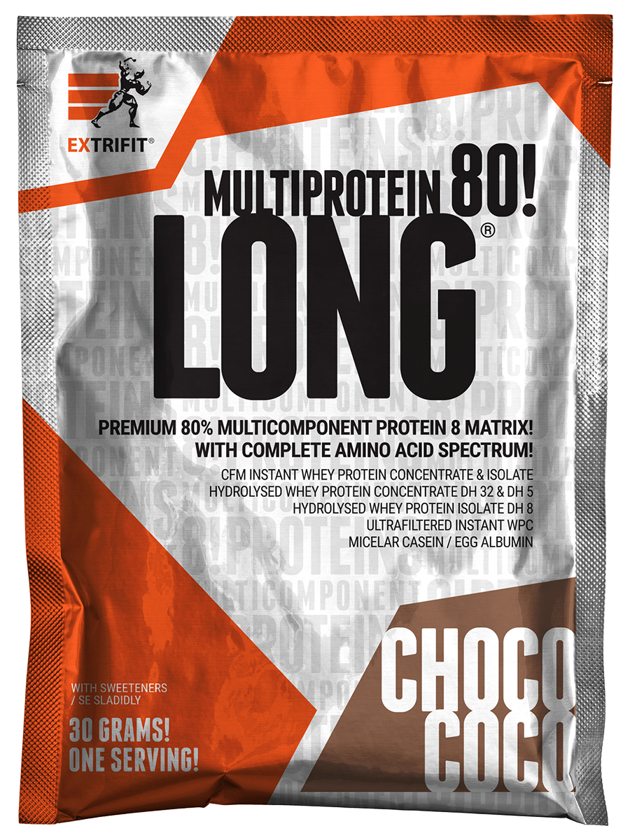 Extrifit Long 80 Multiprotein 30 g choco coco