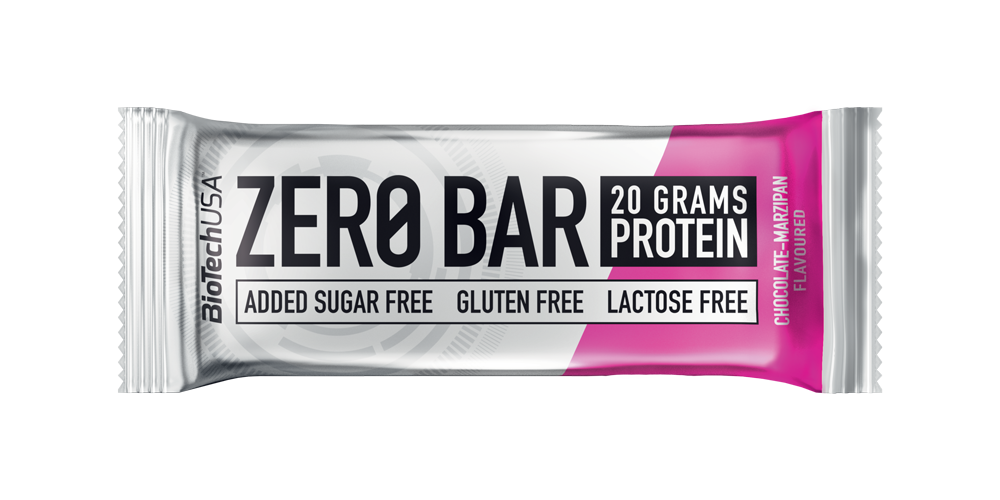 BioTech Zero Bar 50 g chocolate marzipan