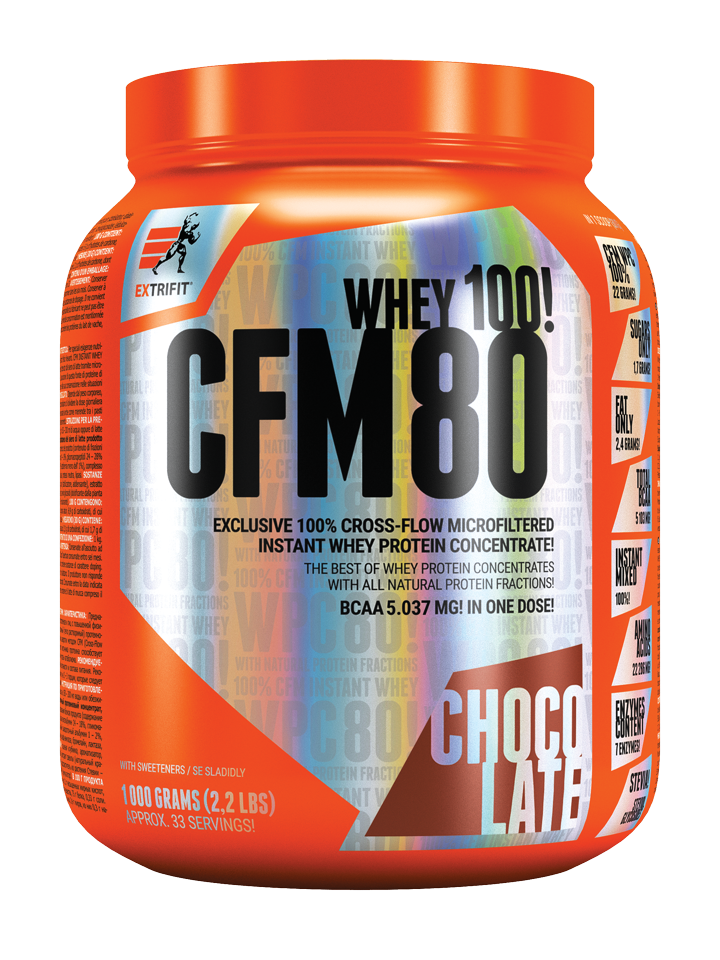 Extrifit CFM Instant Whey 80 1000 g chocolate