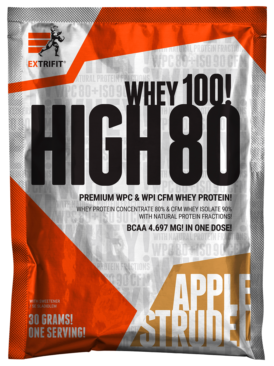 Extrifit High Whey 80 30 g apple strudel