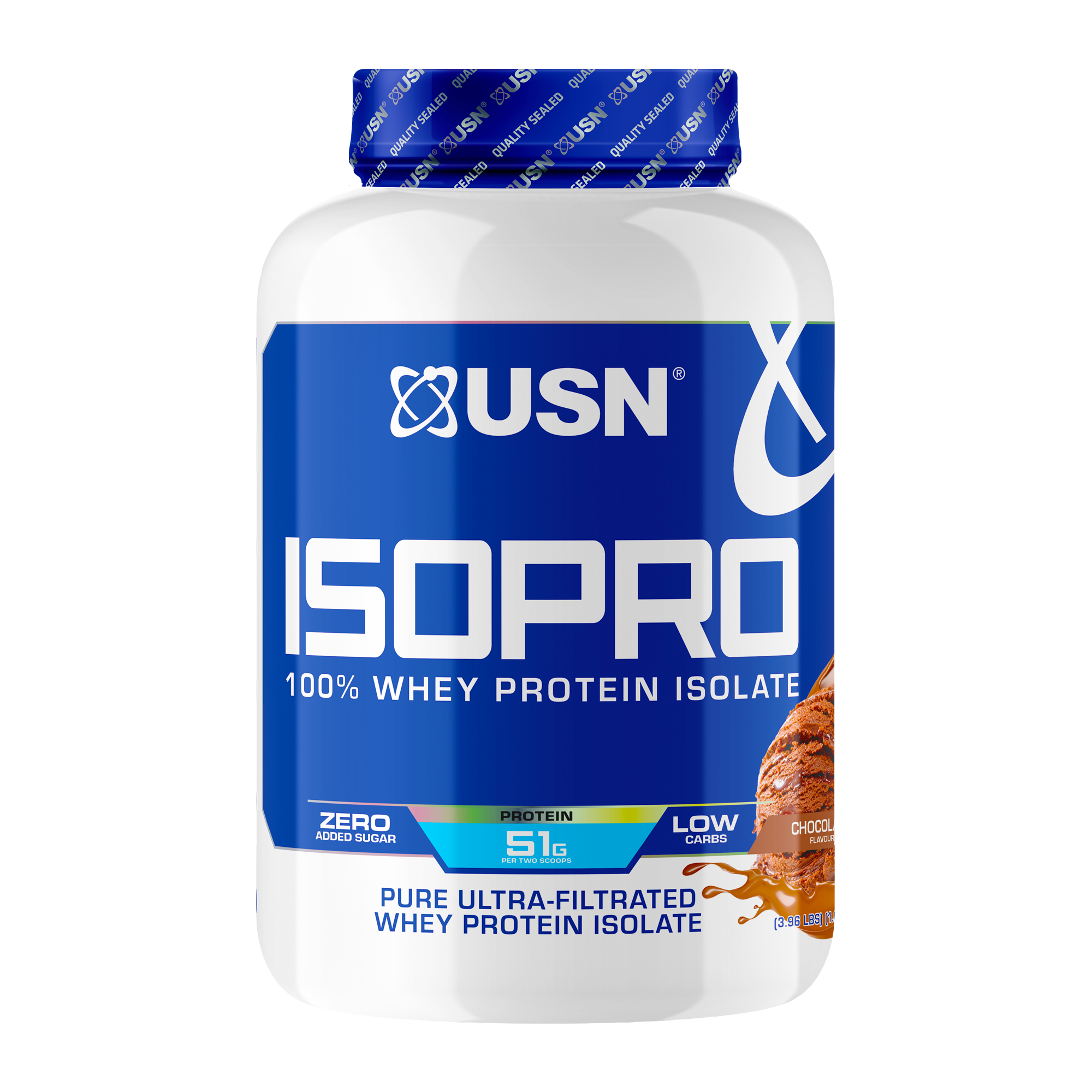 USN IsoPro 100% Whey Protein 1800 g chocolate
