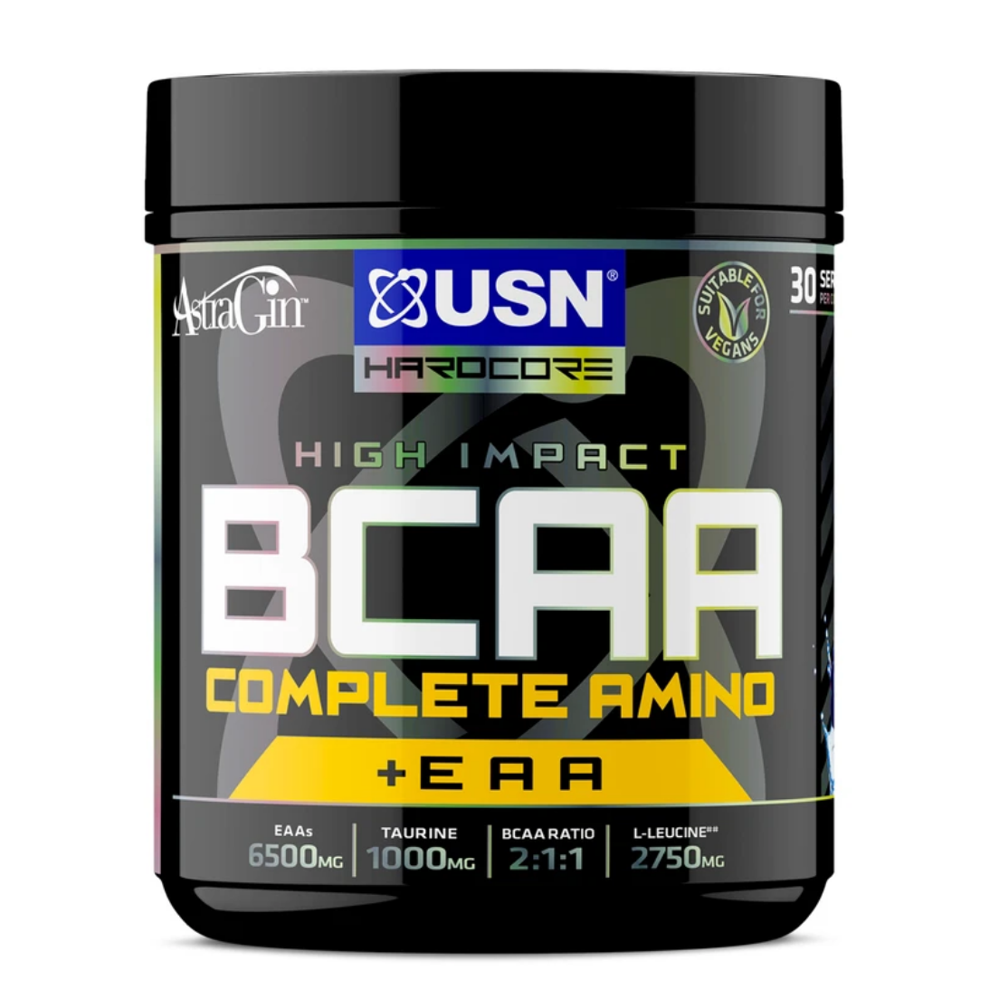 USN BCAA Complete Amino 400 g modrá malina