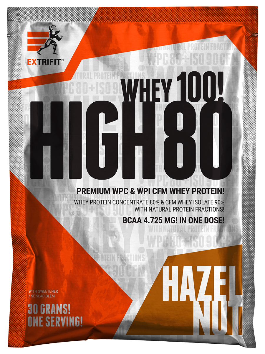 Extrifit High Whey 80 30 g hazelnut