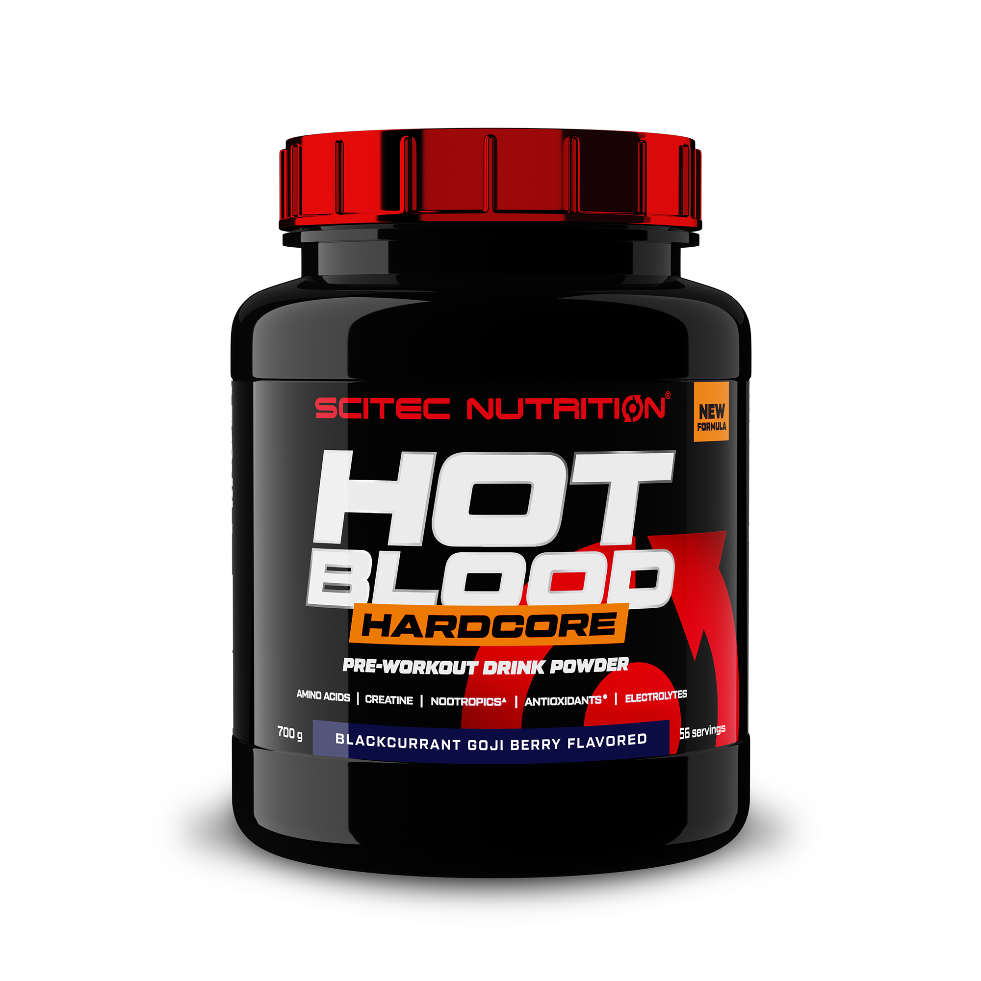 Scitec Nutrition Hot Blood Hardcore 700 g blackcurrant goji berry