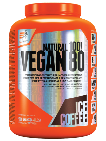 Extrifit Vegan 80 2000 g ice coffee