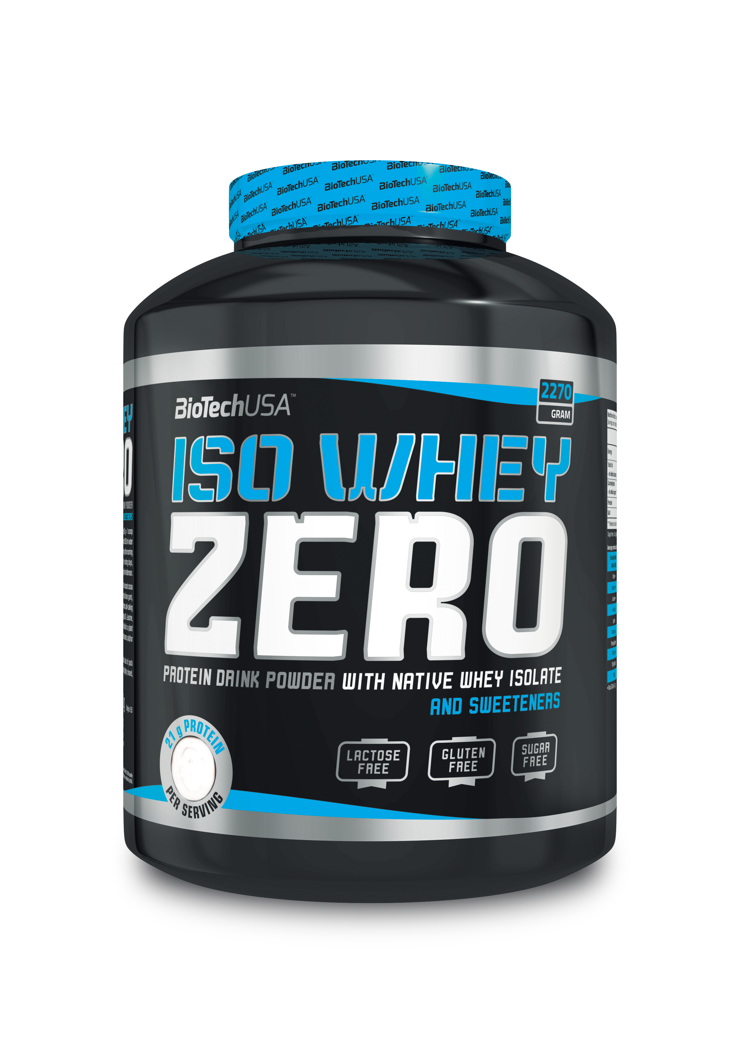 BioTech Iso Whey Zero 2270 g vanilla