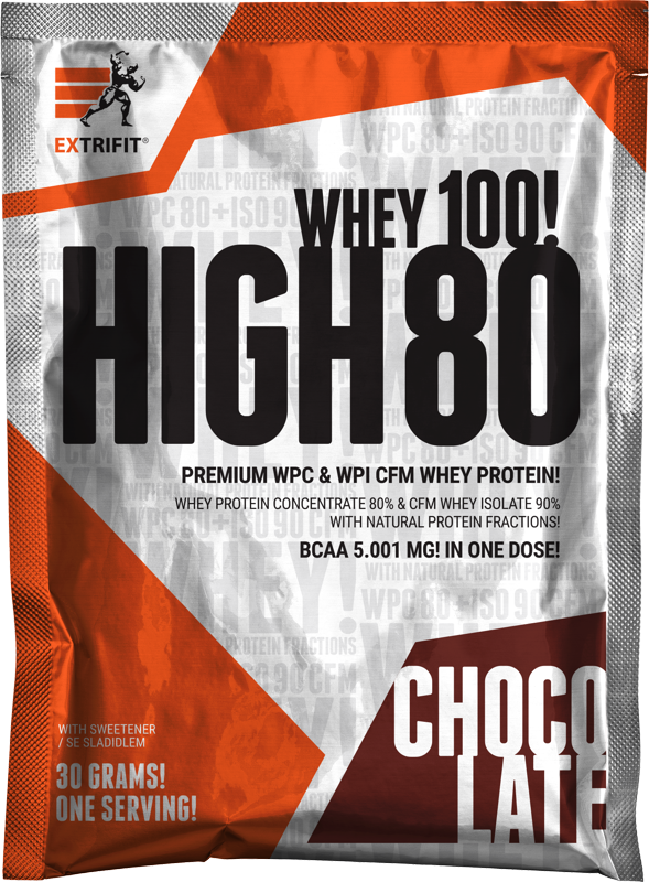 Extrifit High Whey 80 30 g chocolate