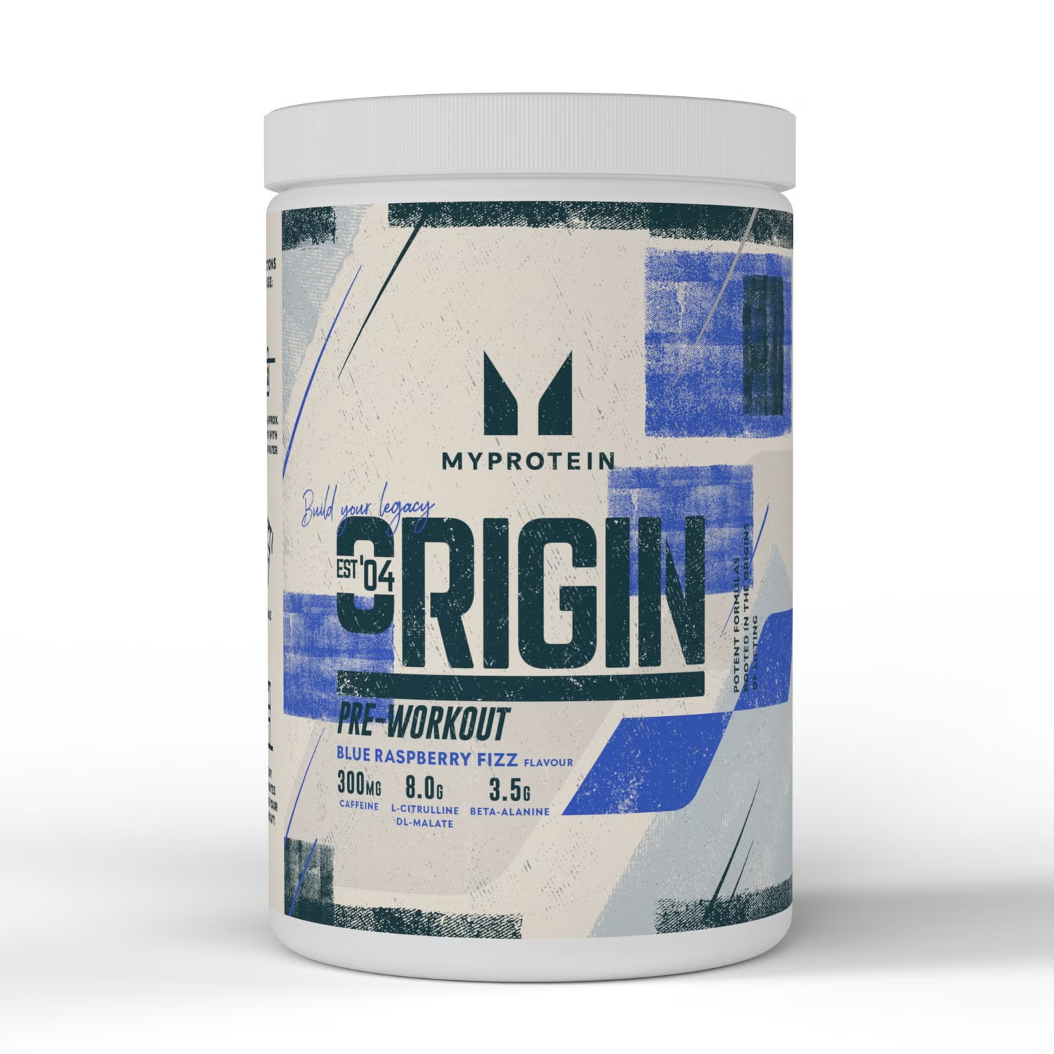 MyProtein Origin Pre-Workout 600 g blue raspberry