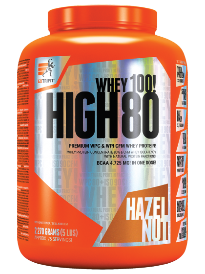 Extrifit High Whey 80 2270 g hazelnut