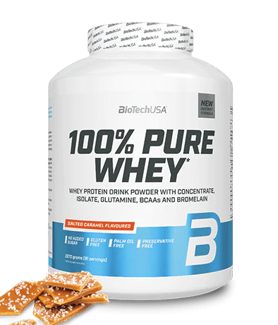 BioTech 100% Pure Whey 2270 g salty caramel