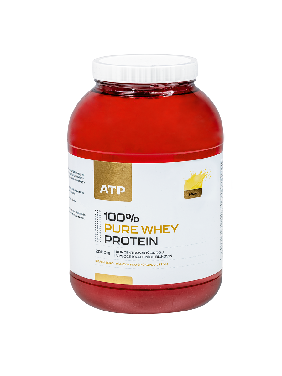 ATP 100% Pure Whey Protein 2000 g banán
