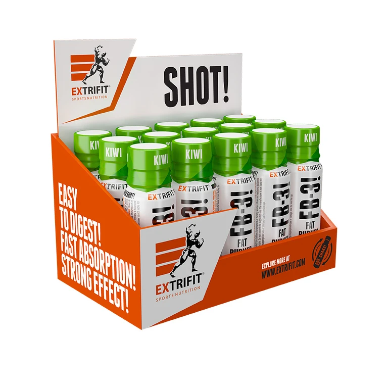 Extrifit FB-3! Fat Burner Shot 15 x 90 ml