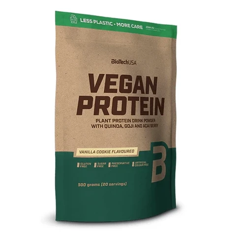 BioTech Vegan Protein 500 g vanilla cookie