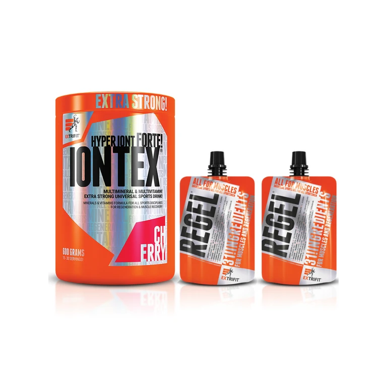 AKCE Extrifit Iontex Forte 600 g + ZDARMA 2ks Regel