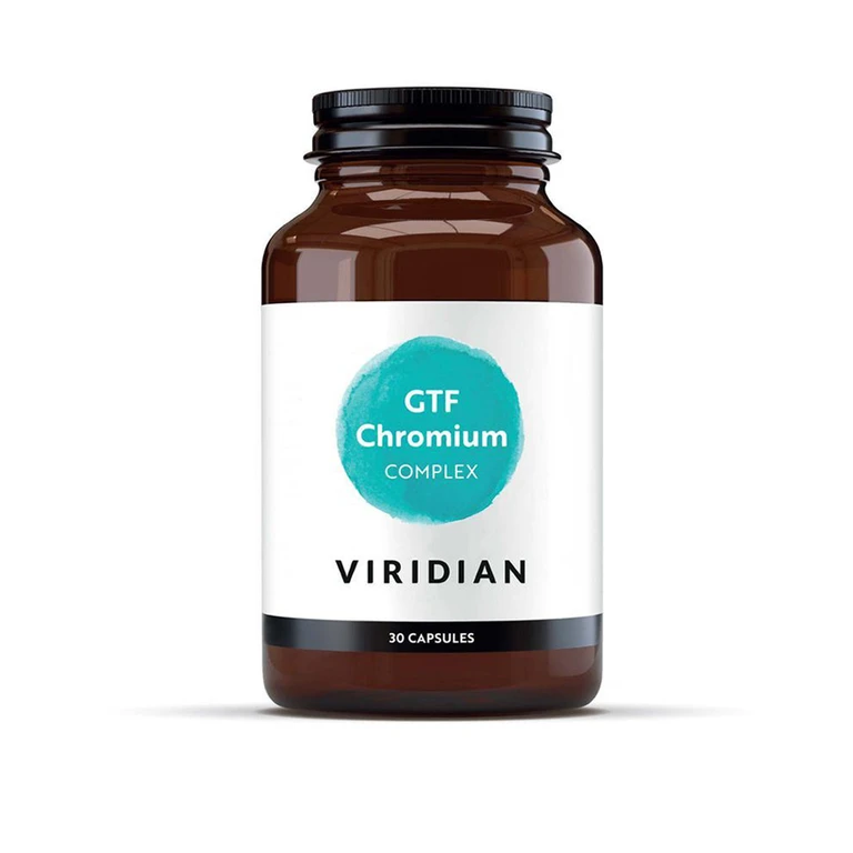Viridian G.T.F. Chromium Complex 90 cps (Komplex zinku, ALA a chromu)