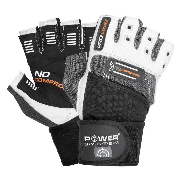 Rukavice No Compromise bílá šedá
