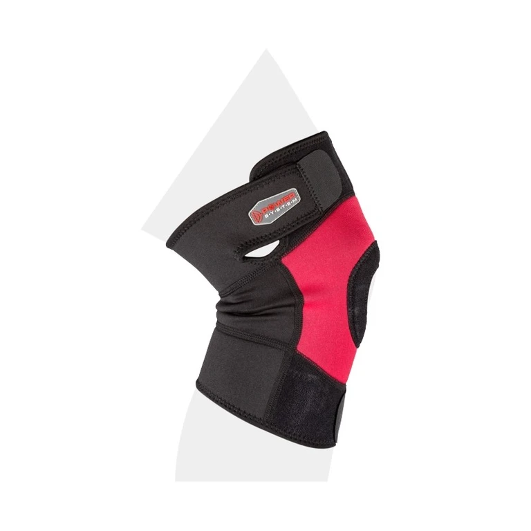 Neo Knee Support Bandage black red