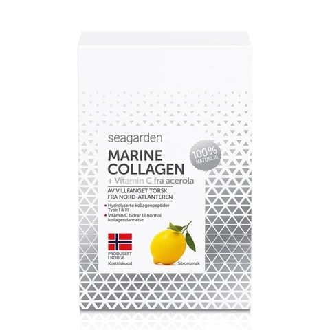 Seagarden Marine Collagen + Vitamin C 30 x 5 g lemon