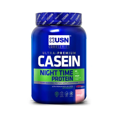 USN Ultra Premium Casein 908 g jahoda