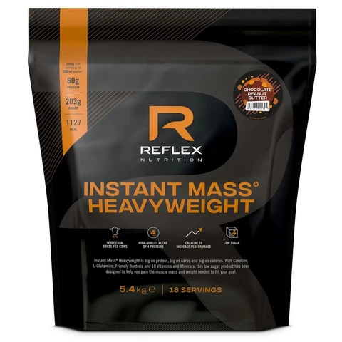 Reflex Instant Mass Heavy Weight 5400 g choc-peanut butter