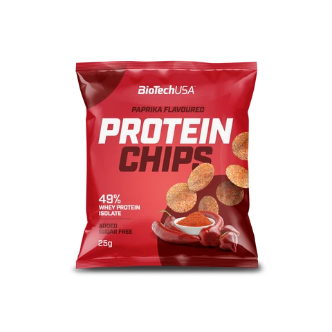 BioTech Protein Chips 25 g paprika