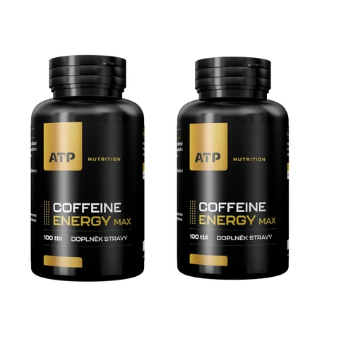 AKCE 1+1 ATP Nutrition Coffeine Energy Max 100 tbl